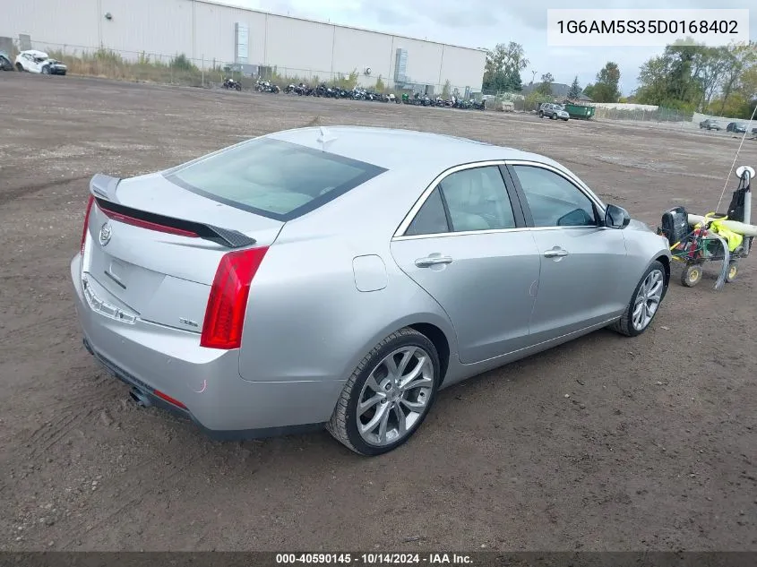 2013 Cadillac Ats Premium VIN: 1G6AM5S35D0168402 Lot: 40590145