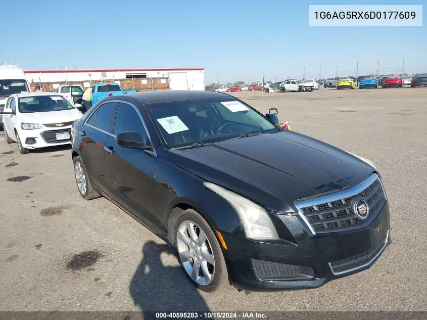 2013 Cadillac Ats Standard VIN: 1G6AG5RX6D0177609 Lot: 40595283