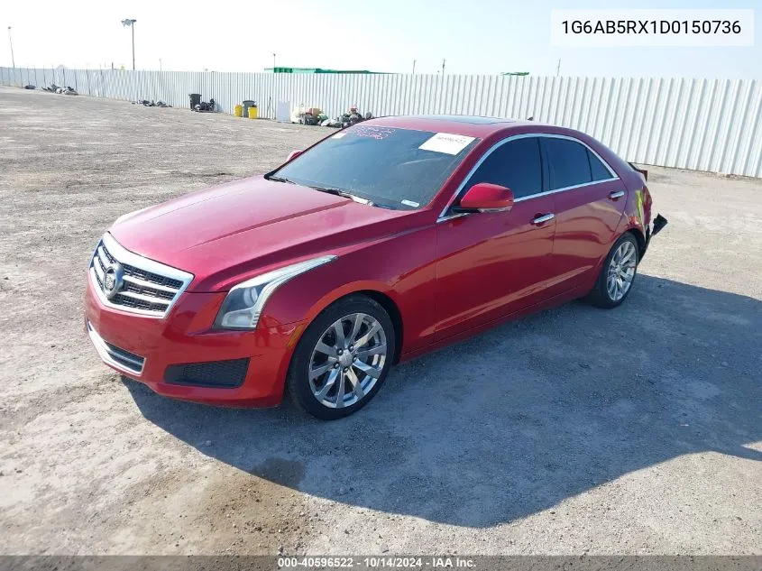 2013 Cadillac Ats Luxury VIN: 1G6AB5RX1D0150736 Lot: 40596522