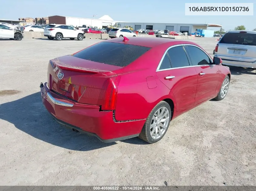 2013 Cadillac Ats Luxury VIN: 1G6AB5RX1D0150736 Lot: 40596522