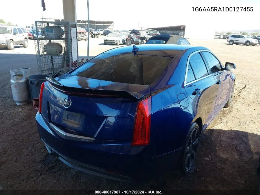 2013 Cadillac Ats Standard VIN: 1G6AA5RA1D0127455 Lot: 40617987