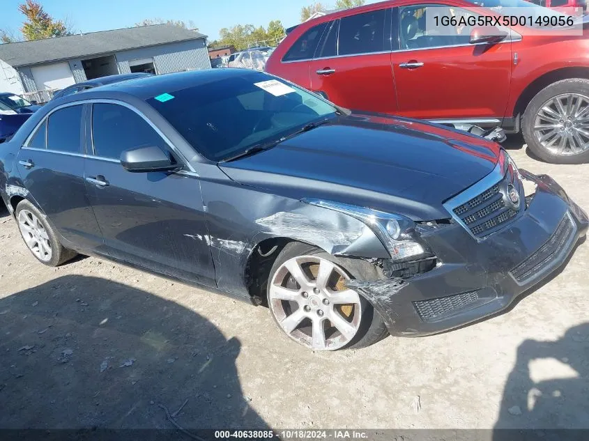 2013 Cadillac Ats Standard VIN: 1G6AG5RX5D0149056 Lot: 40638085