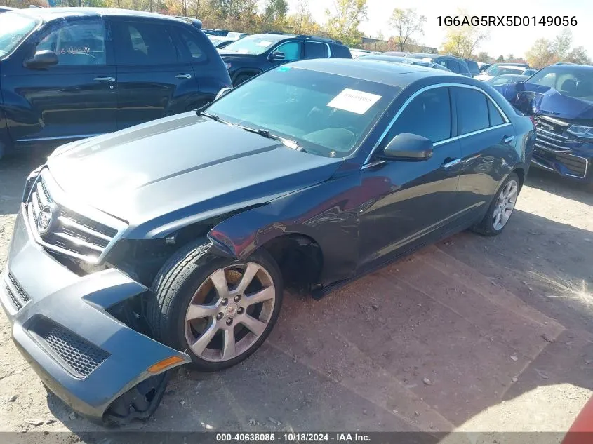 2013 Cadillac Ats Standard VIN: 1G6AG5RX5D0149056 Lot: 40638085