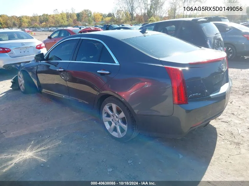 2013 Cadillac Ats Standard VIN: 1G6AG5RX5D0149056 Lot: 40638085