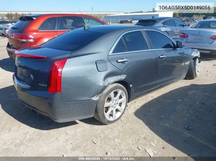 2013 Cadillac Ats Standard VIN: 1G6AG5RX5D0149056 Lot: 40638085