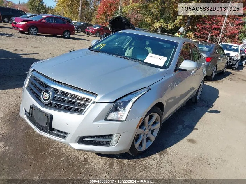 2013 Cadillac Ats Performance VIN: 1G6AC5S32D0131925 Lot: 40639317