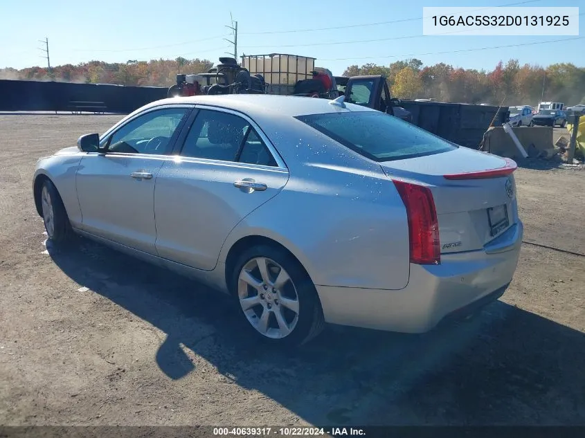 2013 Cadillac Ats Performance VIN: 1G6AC5S32D0131925 Lot: 40639317