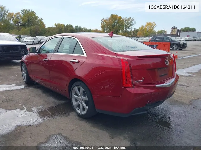 2013 Cadillac Ats Luxury VIN: 1G6AB5RA1D0164311 Lot: 40646403