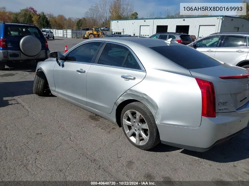 2013 Cadillac Ats Luxury VIN: 1G6AH5RX8D0169993 Lot: 40648720