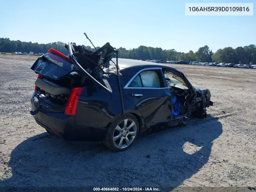 2013 Cadillac Ats Luxury VIN: 1G6AH5R39D0109816 Lot: 40664082