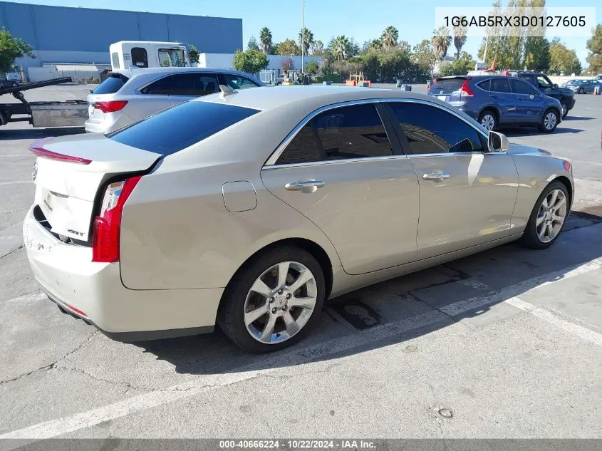 2013 Cadillac Ats Luxury VIN: 1G6AB5RX3D0127605 Lot: 40666224