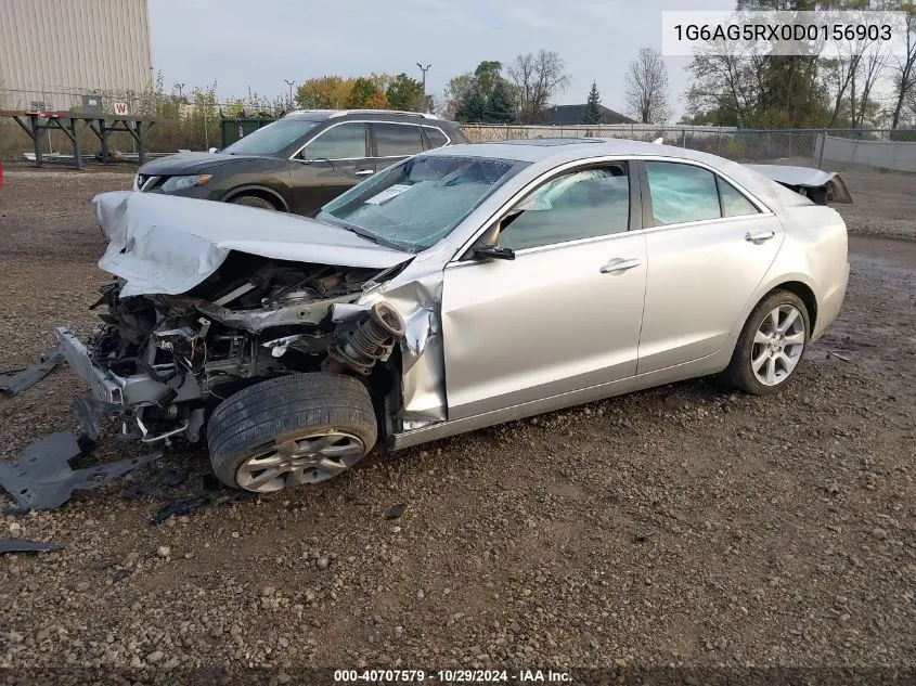 2013 Cadillac Ats Standard VIN: 1G6AG5RX0D0156903 Lot: 40707579