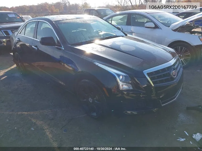 2013 Cadillac Ats Standard VIN: 1G6AG5RX2D0167739 Lot: 40723140