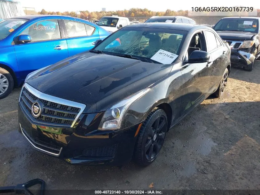 2013 Cadillac Ats Standard VIN: 1G6AG5RX2D0167739 Lot: 40723140