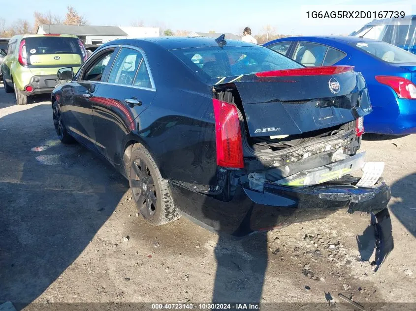 2013 Cadillac Ats Standard VIN: 1G6AG5RX2D0167739 Lot: 40723140