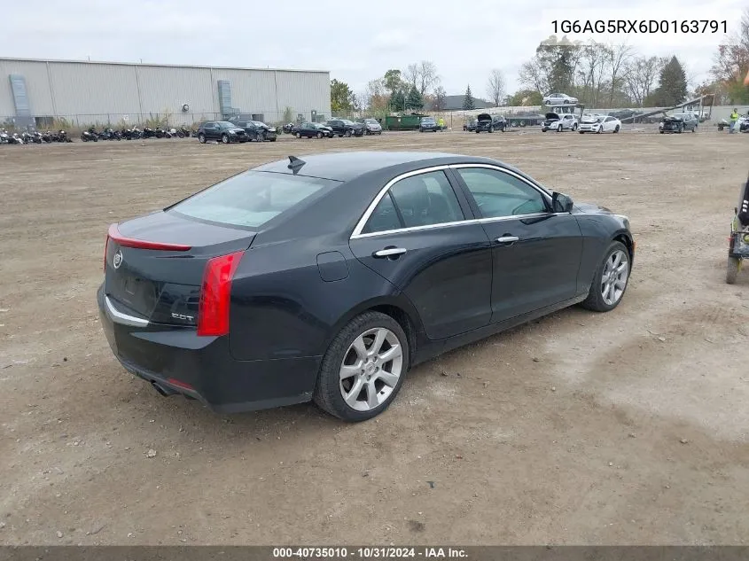 2013 Cadillac Ats Standard VIN: 1G6AG5RX6D0163791 Lot: 40735010