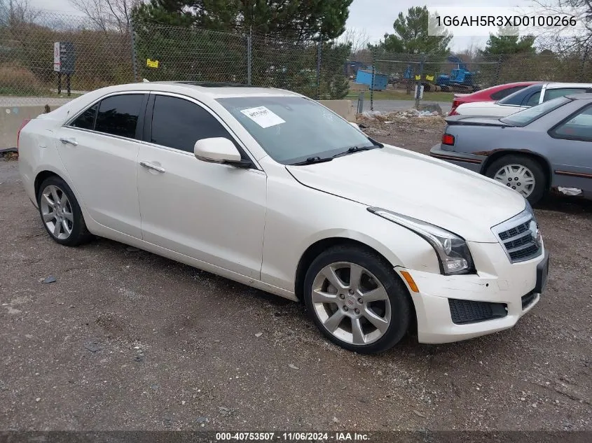 2013 Cadillac Ats Luxury VIN: 1G6AH5R3XD0100266 Lot: 40753507