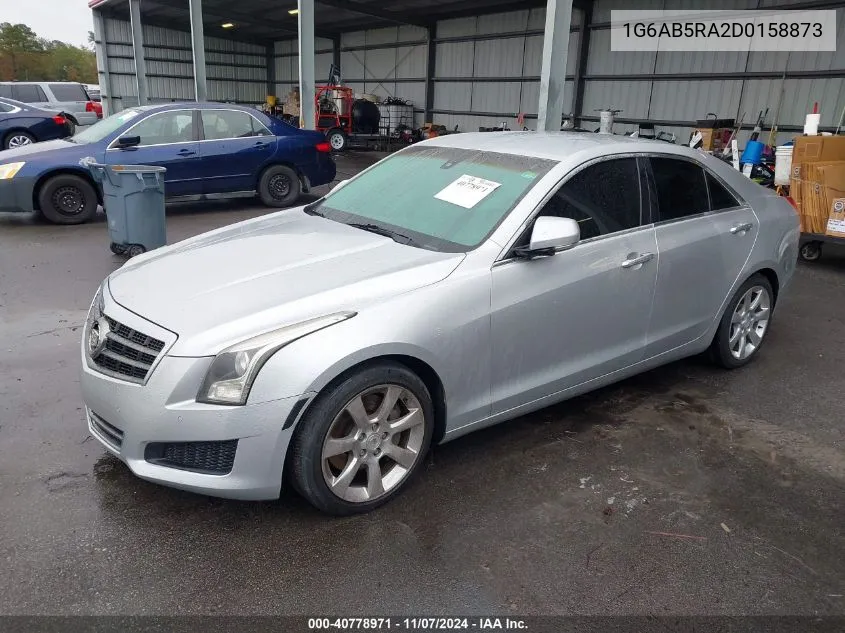 2013 Cadillac Ats Luxury VIN: 1G6AB5RA2D0158873 Lot: 40778971