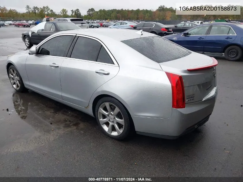 2013 Cadillac Ats Luxury VIN: 1G6AB5RA2D0158873 Lot: 40778971