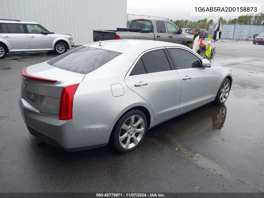 2013 Cadillac Ats Luxury VIN: 1G6AB5RA2D0158873 Lot: 40778971