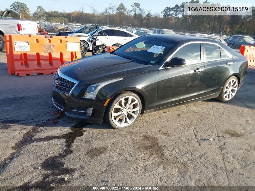 2013 Cadillac Ats Performance VIN: 1G6AC5SX6D0135589 Lot: 40780022