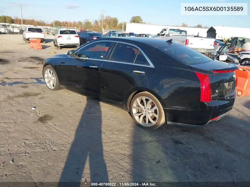 2013 Cadillac Ats Performance VIN: 1G6AC5SX6D0135589 Lot: 40780022