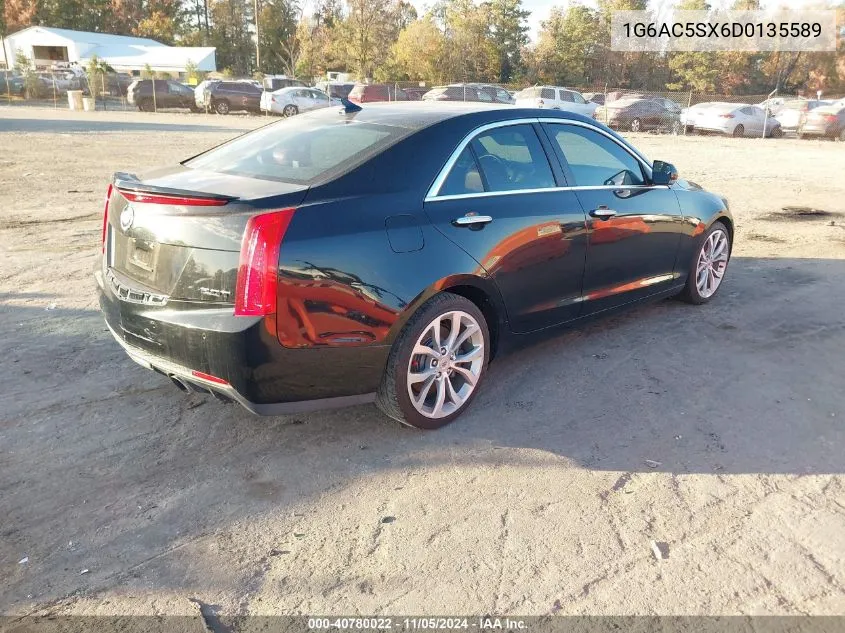 2013 Cadillac Ats Performance VIN: 1G6AC5SX6D0135589 Lot: 40780022