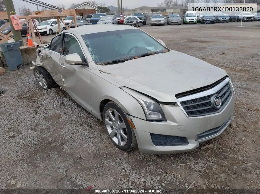 2013 Cadillac Ats Luxury VIN: 1G6AB5RX4D0133820 Lot: 40780720