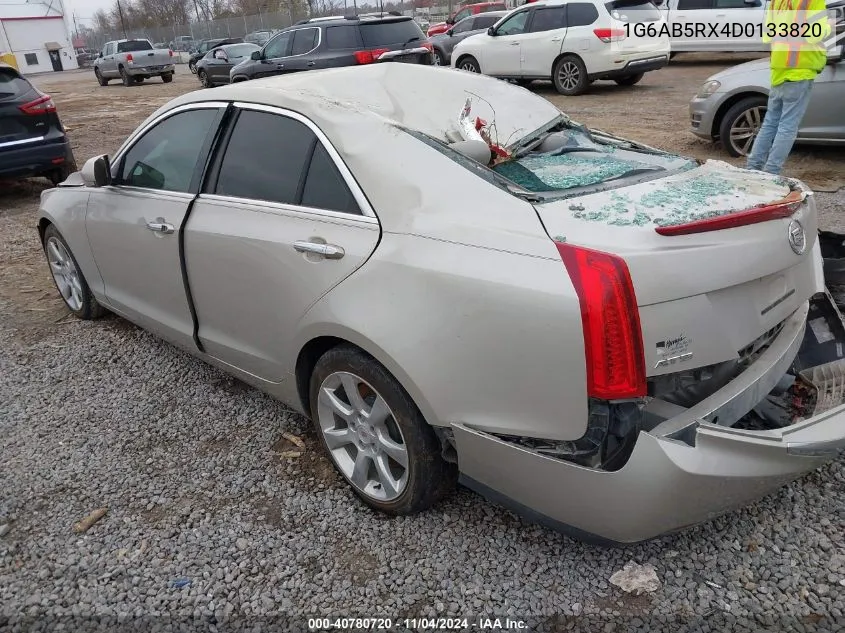 2013 Cadillac Ats Luxury VIN: 1G6AB5RX4D0133820 Lot: 40780720