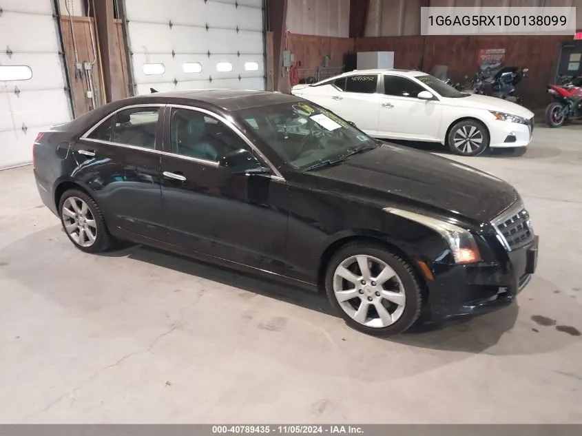 1G6AG5RX1D0138099 2013 Cadillac Ats Standard