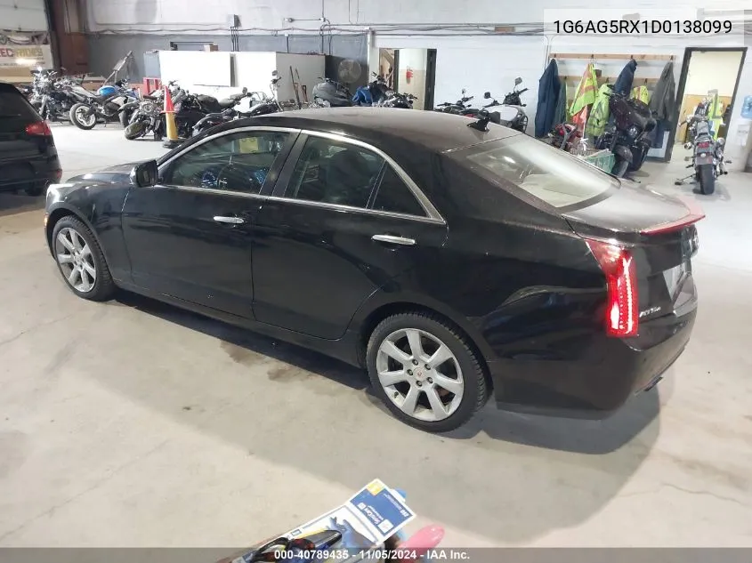 1G6AG5RX1D0138099 2013 Cadillac Ats Standard