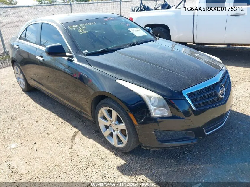 2013 Cadillac Ats Standard VIN: 1G6AA5RAXD0175312 Lot: 40794467