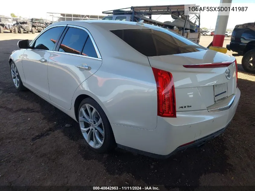 2013 Cadillac Ats Premium VIN: 1G6AF5SX5D0141987 Lot: 40842953