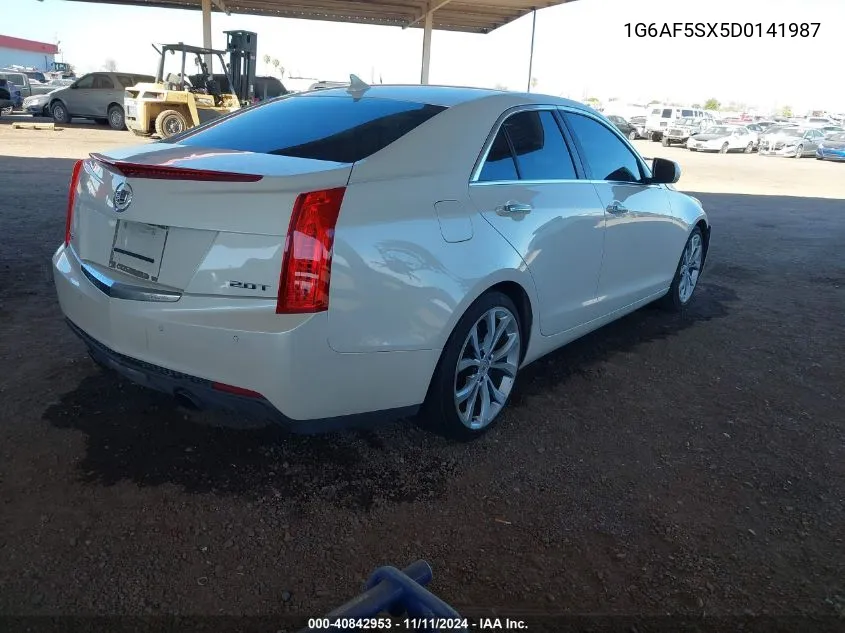 2013 Cadillac Ats Premium VIN: 1G6AF5SX5D0141987 Lot: 40842953