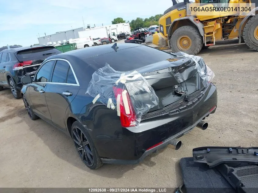 2014 Cadillac Ats VIN: 1G6AG5RX0E0141304 Lot: 12092638