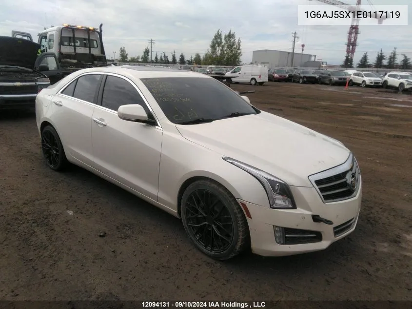 1G6AJ5SX1E0117119 2014 Cadillac Ats