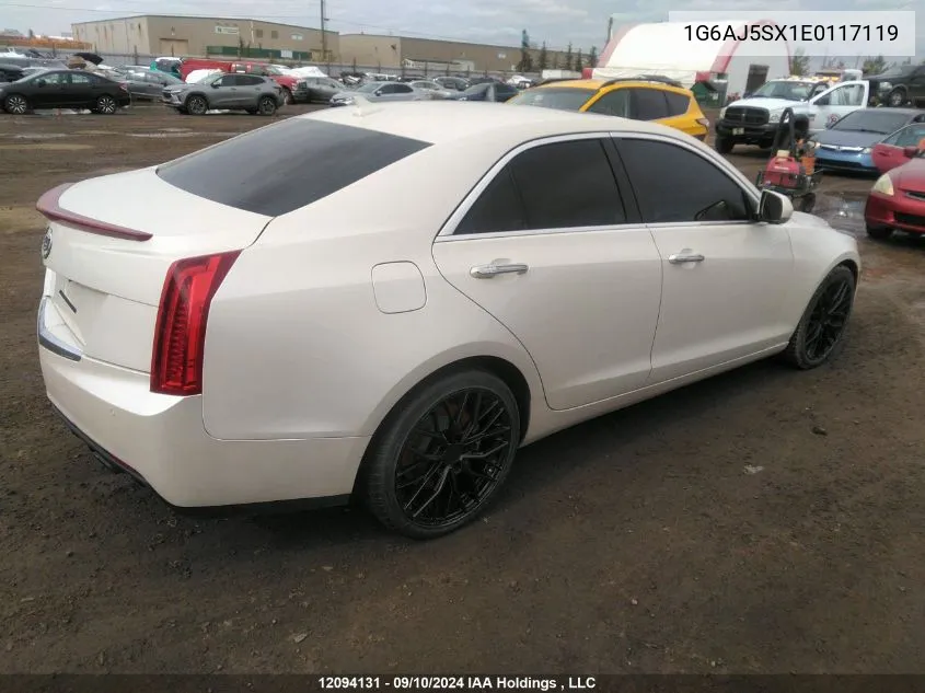 2014 Cadillac Ats VIN: 1G6AJ5SX1E0117119 Lot: 12094131