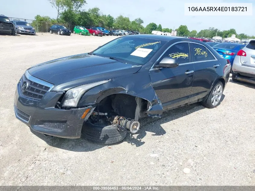 2014 Cadillac Ats Standard VIN: 1G6AA5RX4E0183721 Lot: 39556453