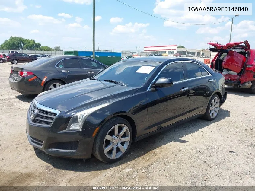 1G6AA5RA9E0146840 2014 Cadillac Ats Standard