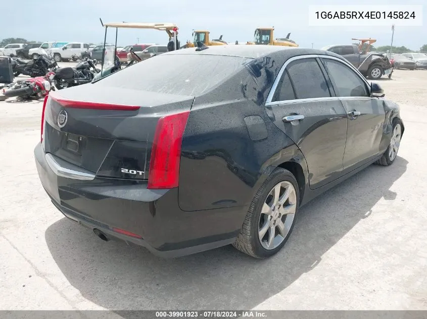 1G6AB5RX4E0145824 2014 Cadillac Ats Luxury