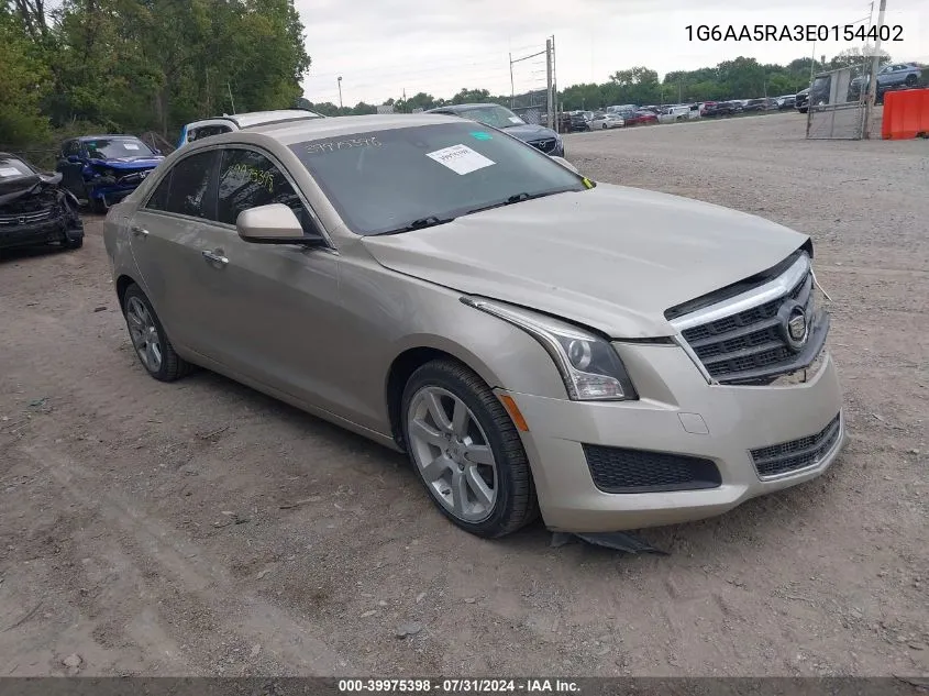 2014 Cadillac Ats Standard VIN: 1G6AA5RA3E0154402 Lot: 39975398