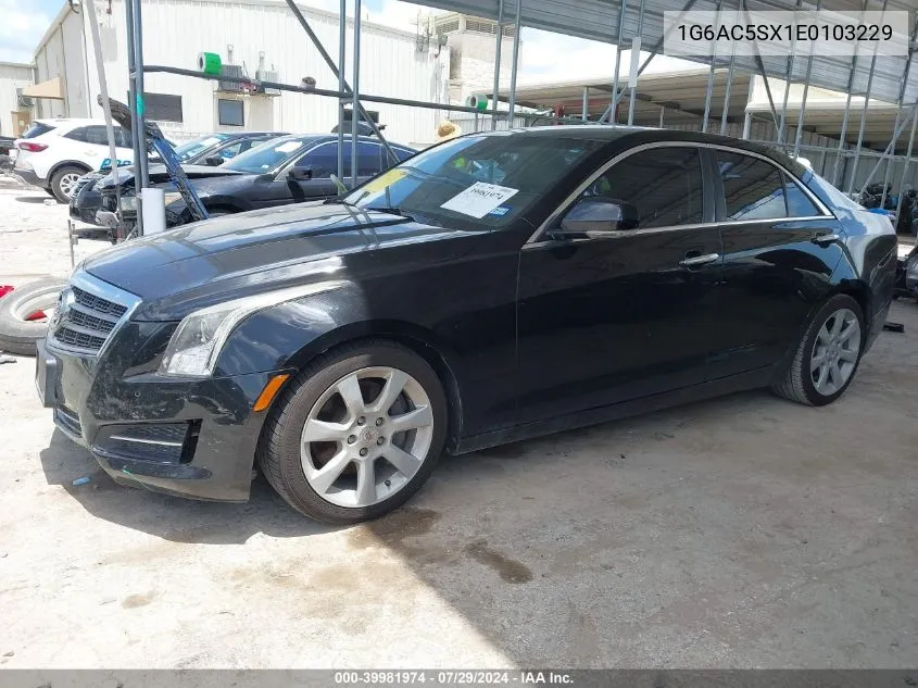 1G6AC5SX1E0103229 2014 Cadillac Ats Performance