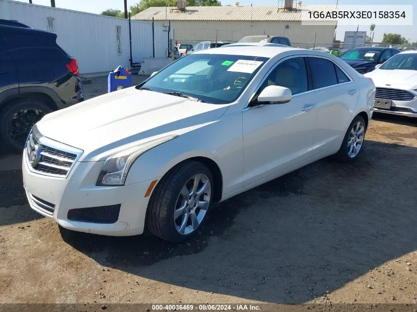 1G6AB5RX3E0158354 2014 Cadillac Ats Luxury