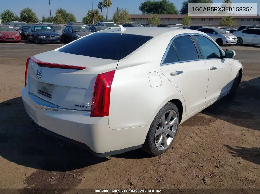 2014 Cadillac Ats Luxury VIN: 1G6AB5RX3E0158354 Lot: 40036469