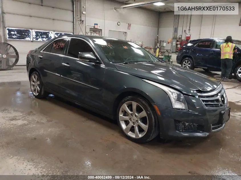 1G6AH5RXXE0170533 2014 Cadillac Ats Luxury