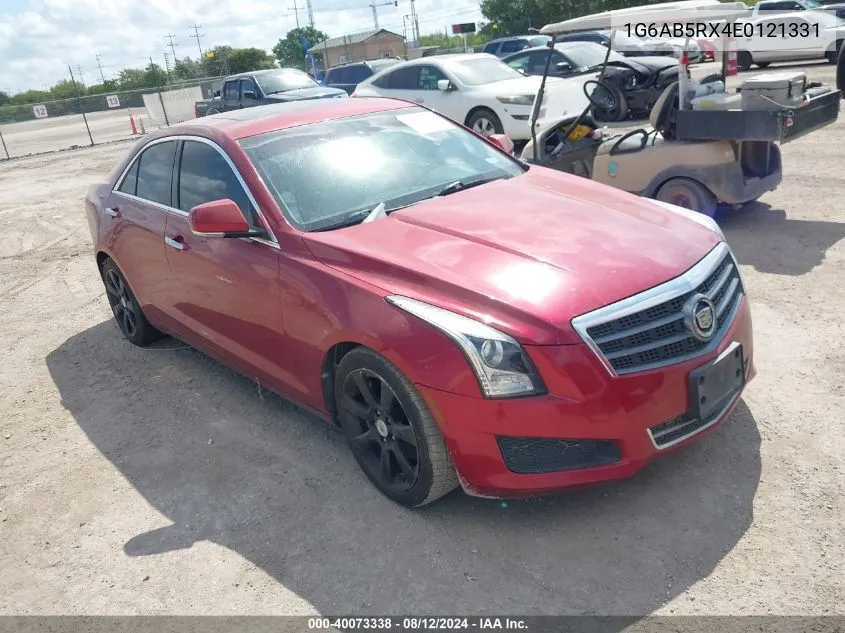 2014 Cadillac Ats Luxury VIN: 1G6AB5RX4E0121331 Lot: 40073338