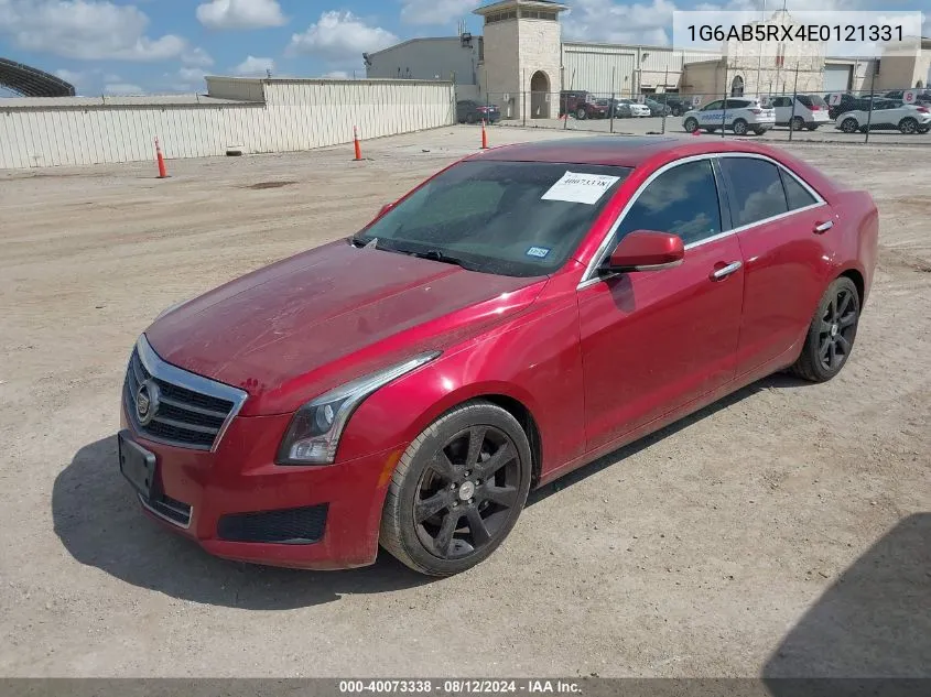 2014 Cadillac Ats Luxury VIN: 1G6AB5RX4E0121331 Lot: 40073338