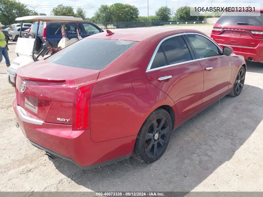 2014 Cadillac Ats Luxury VIN: 1G6AB5RX4E0121331 Lot: 40073338