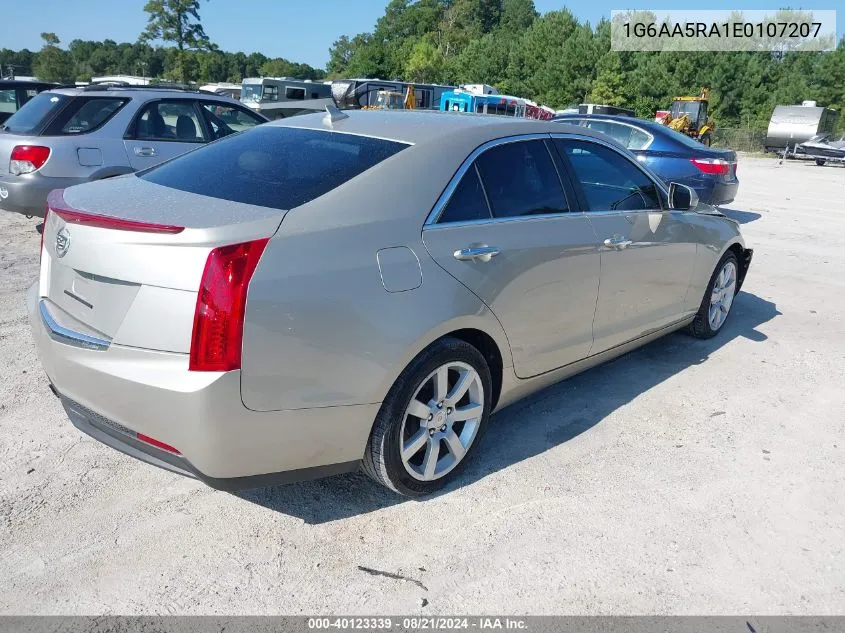 2014 Cadillac Ats VIN: 1G6AA5RA1E0107207 Lot: 40123339