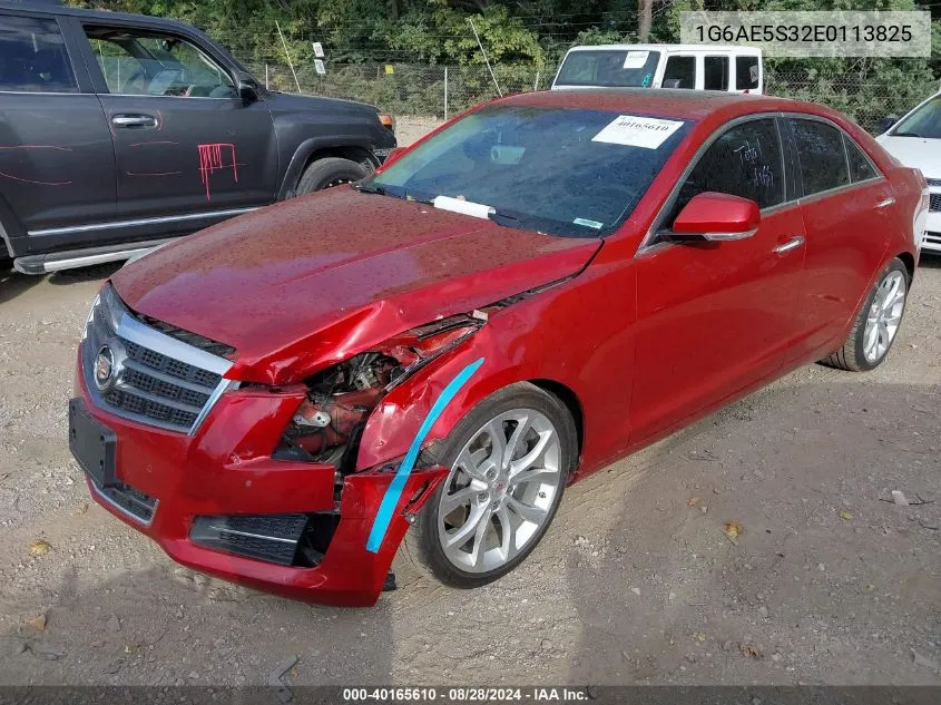 2014 Cadillac Ats Premium VIN: 1G6AE5S32E0113825 Lot: 40165610